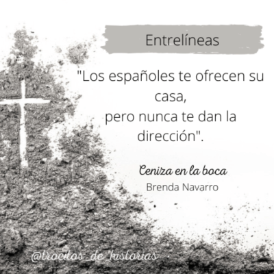 Entrelíenas Ceniza en la boca